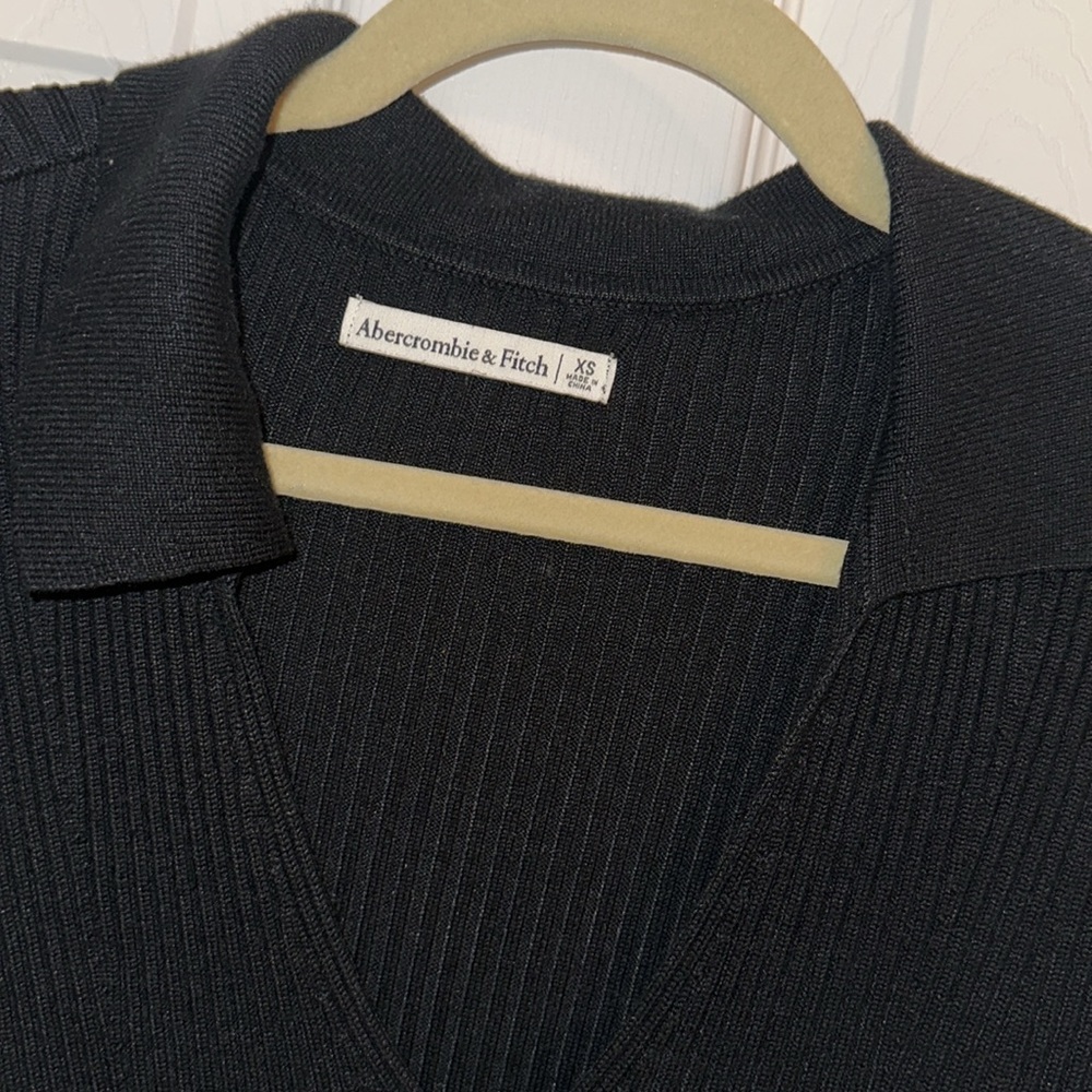 Abercrombie & Fitch knit collared dress size extra small